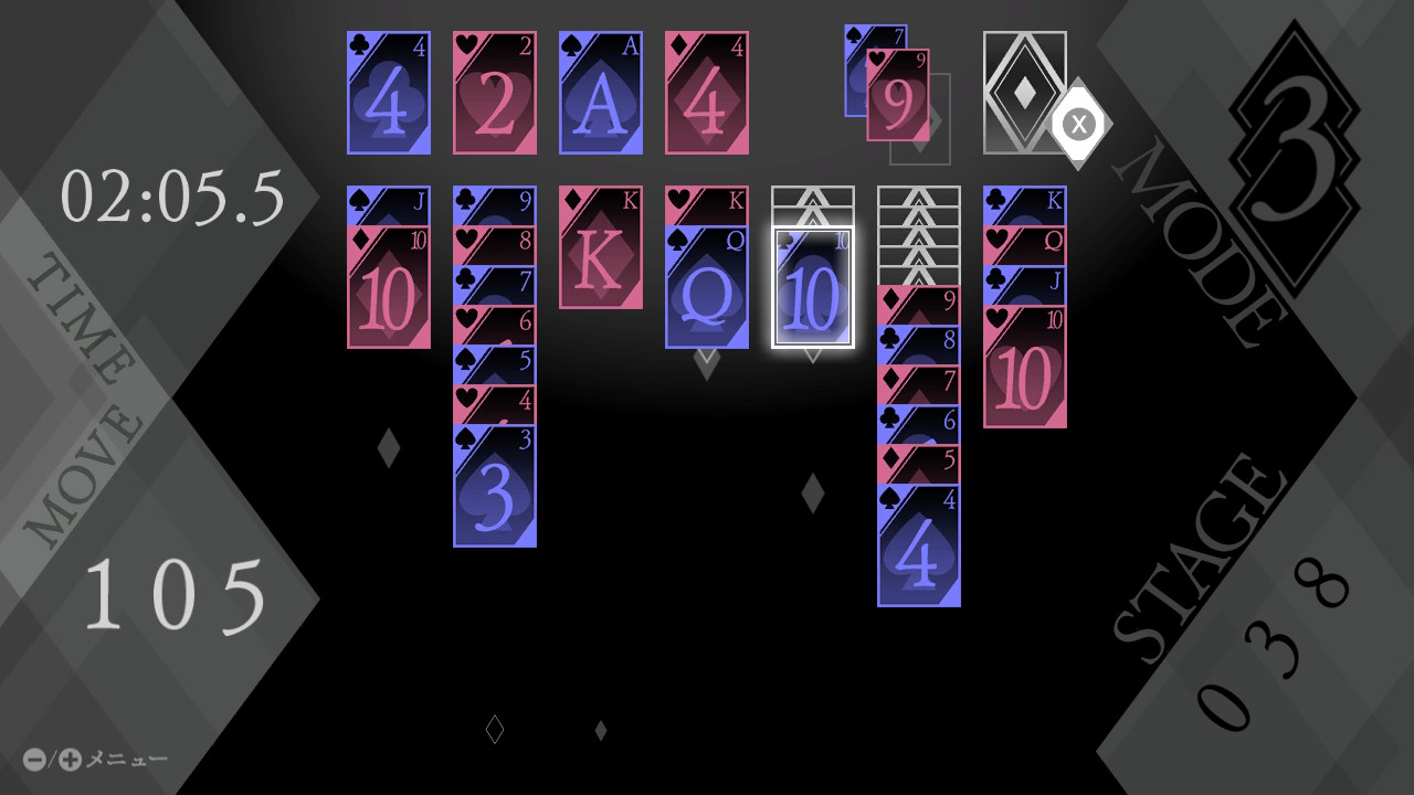 ソリティア クロンダイク BLACK