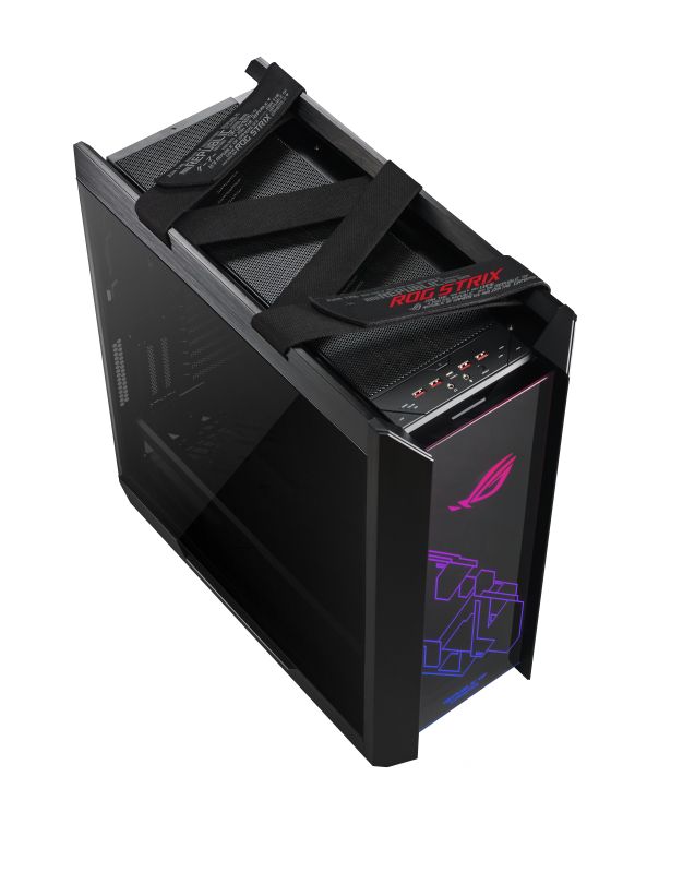Aura Sync対応のミドルタワー型ゲーミングPCケース「ROG Strix Helios」3