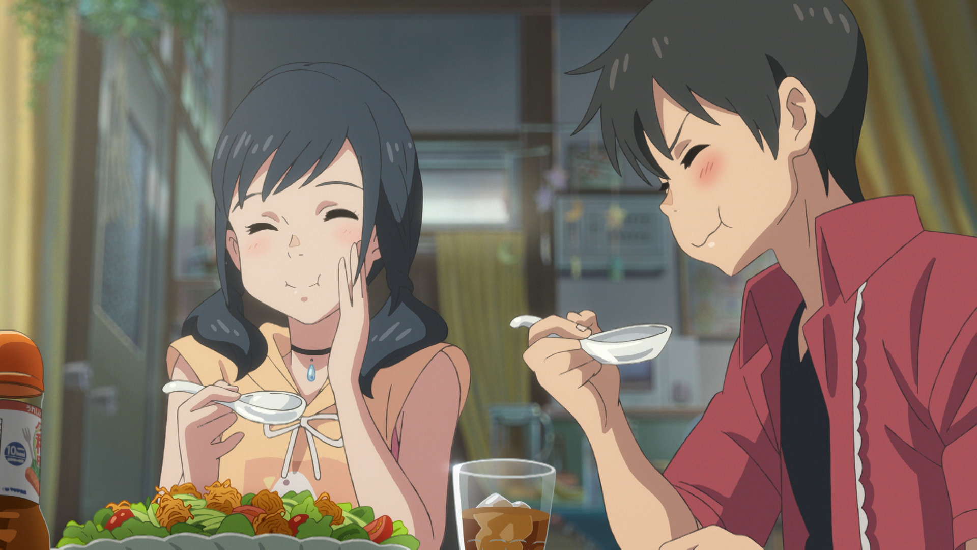 インスタントラーメンを使ったサラダ