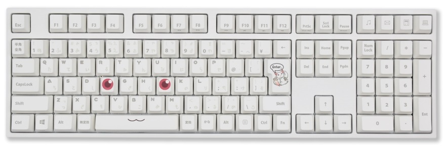 魔法少女まどか☆マギカ キーボード キュゥべえモデル