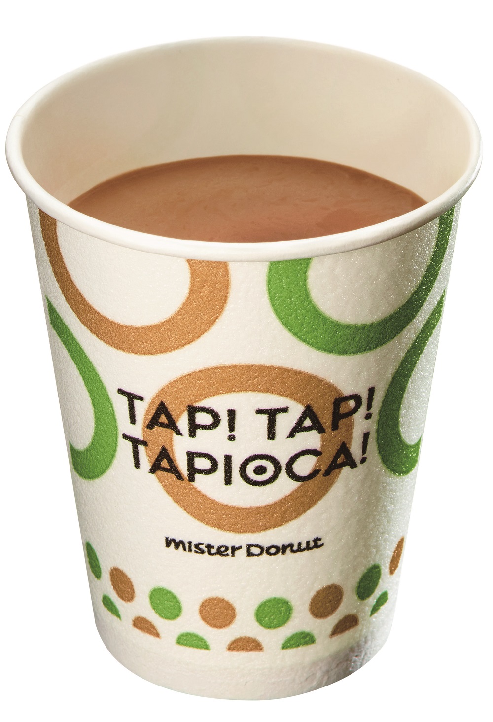 タピオカ ホットミルクティ